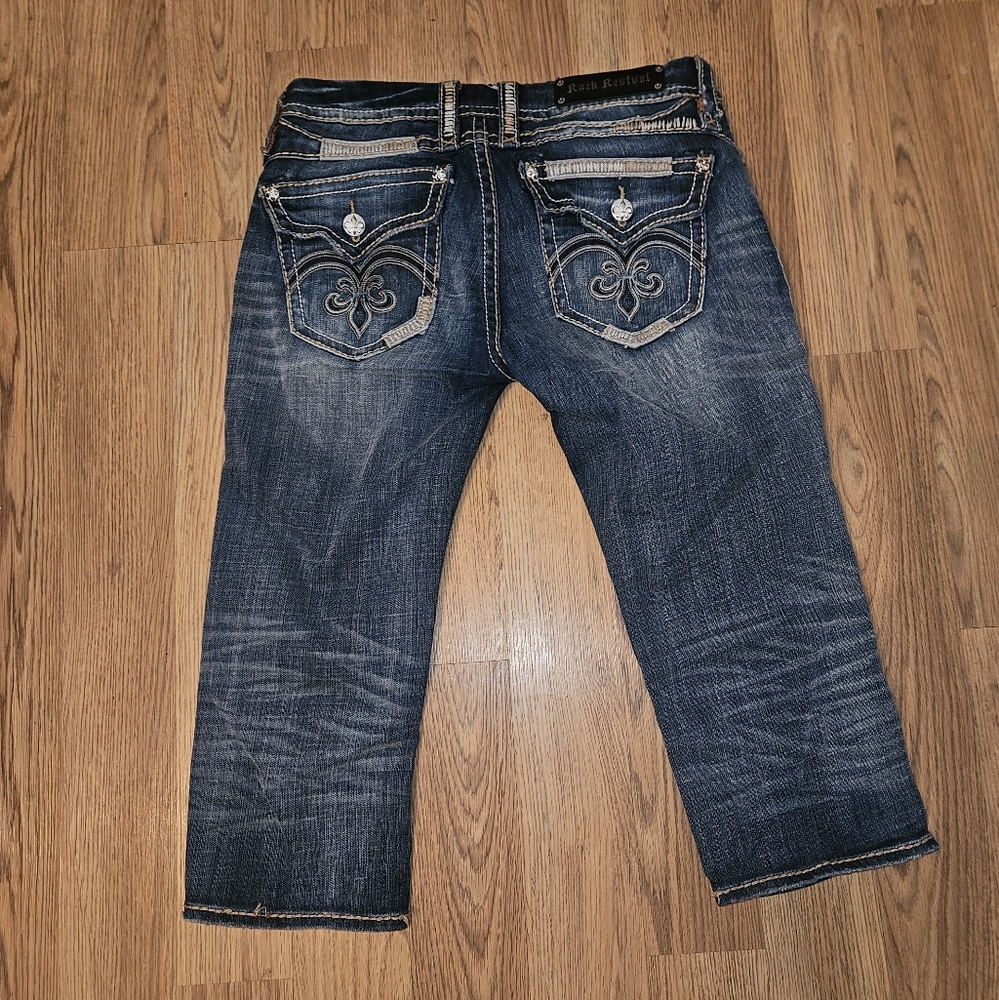 Rock Revival Capri Jeans
